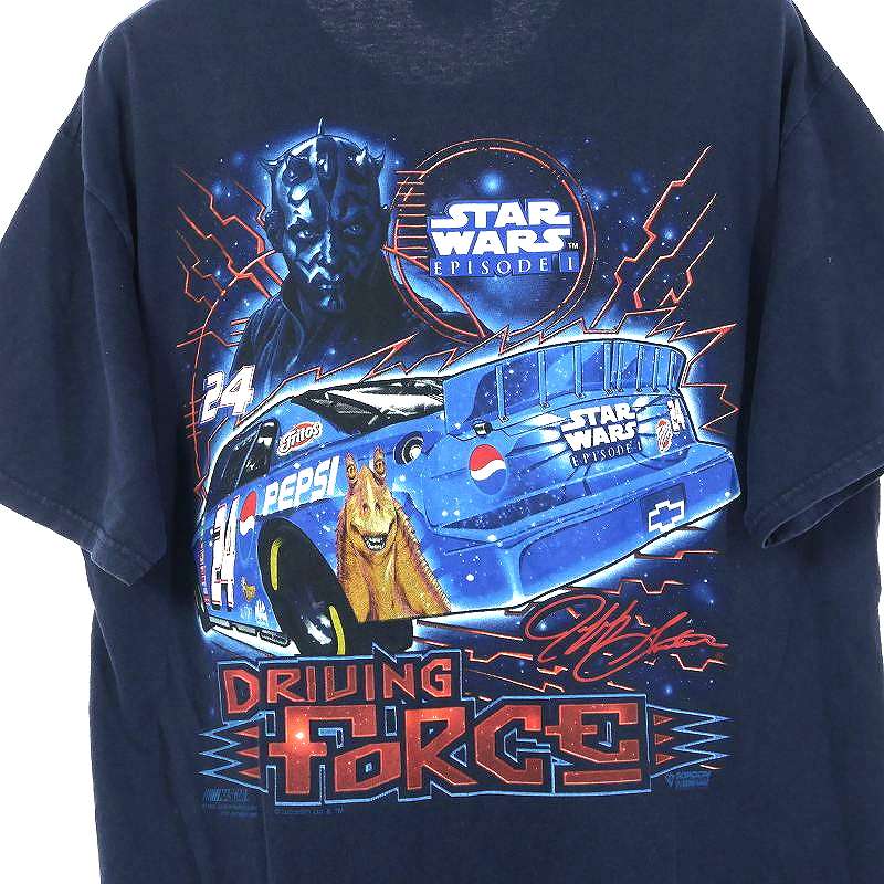 ヴィンテージ VINTAGE 90S STAR WARS Episode1 スターウォーズ 両面 