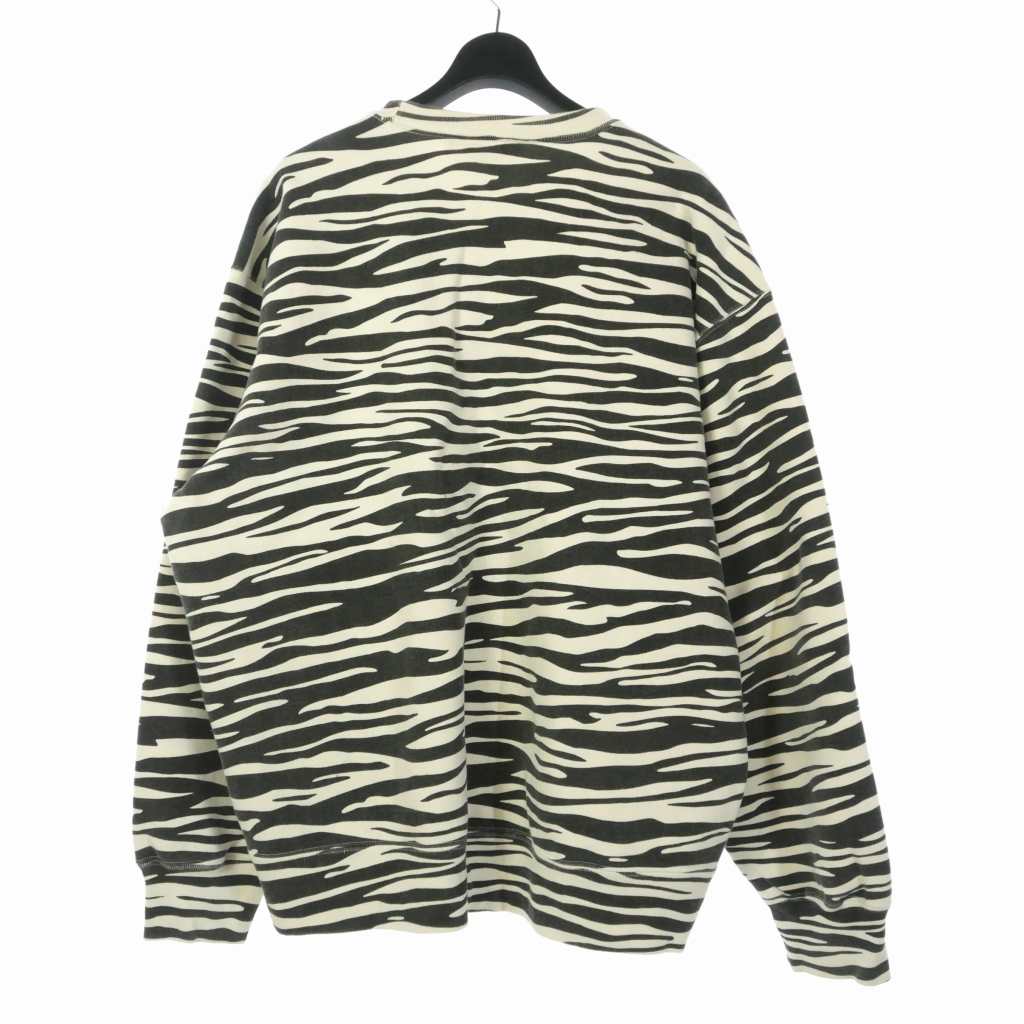 シュプリーム SUPREME 22FW Box Logo Crewneck Zebra ボックス ロゴ 