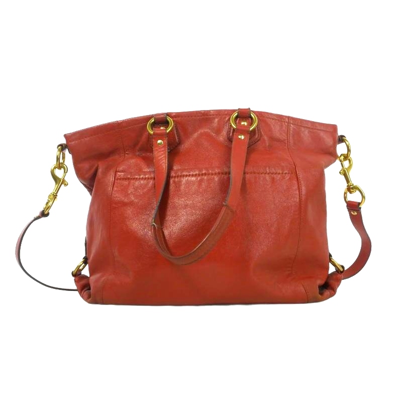 コーチ COACH 2WAY レザーショルダーバッグ トートバッグ ロゴ