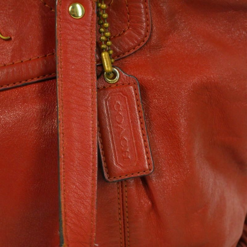 コーチ COACH 2WAY レザーショルダーバッグ トートバッグ ロゴ