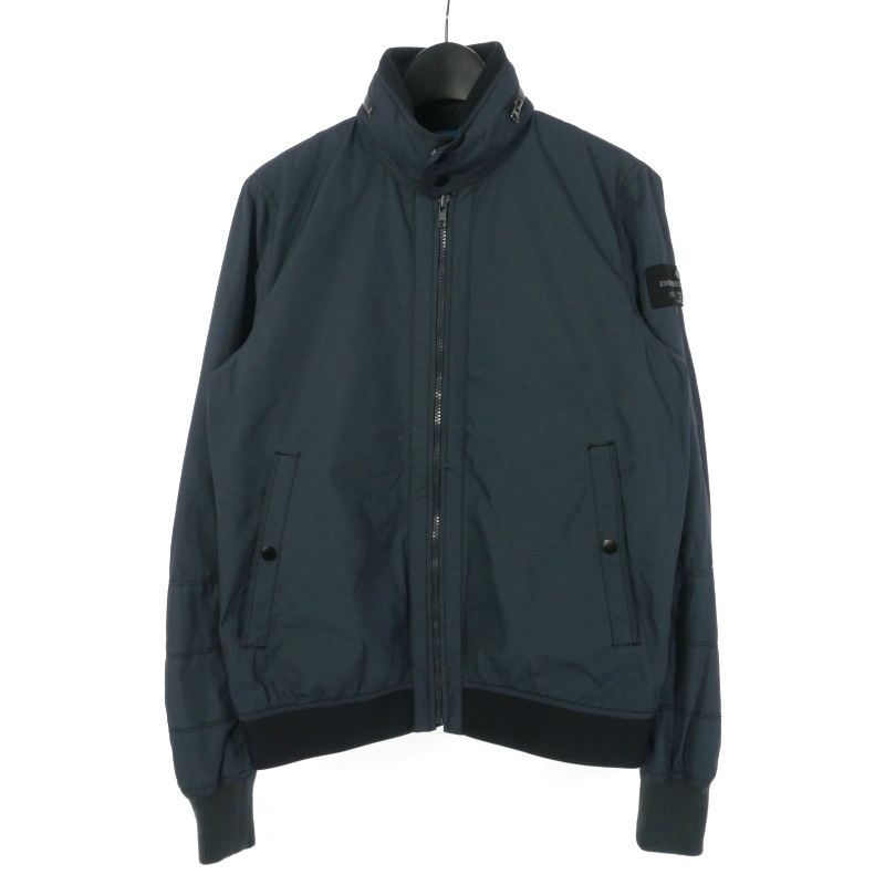 ディーゼル DIESEL ミリタリージャケット ブルゾン S ネイビー 国内