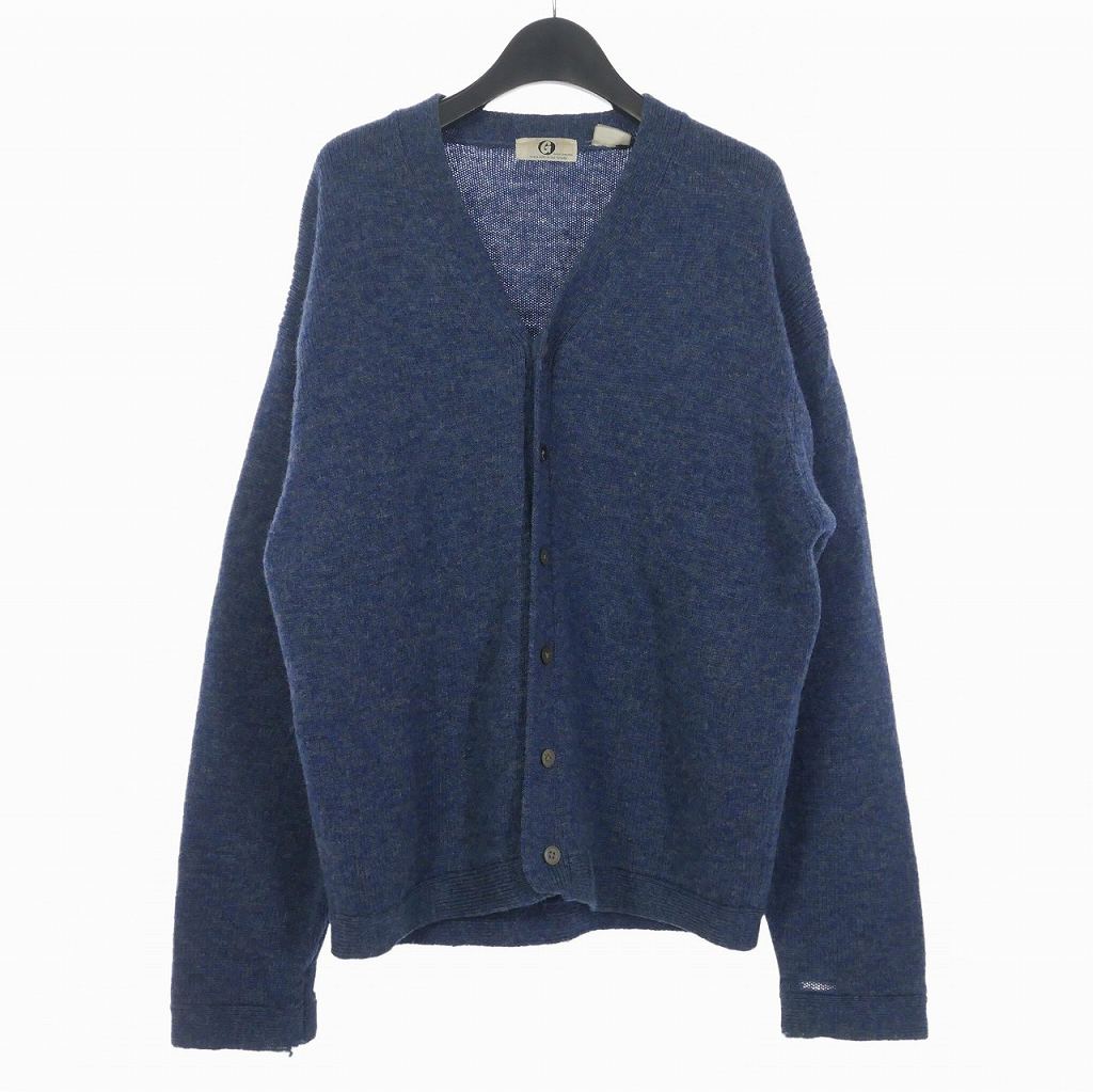 GOOD ENOUGH グレー/レッド カーディガン