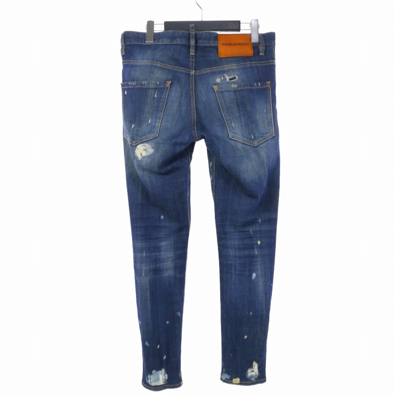 ディースクエアード DSQUARED2 SKATER JEAN ダメージ加工 スキニー 