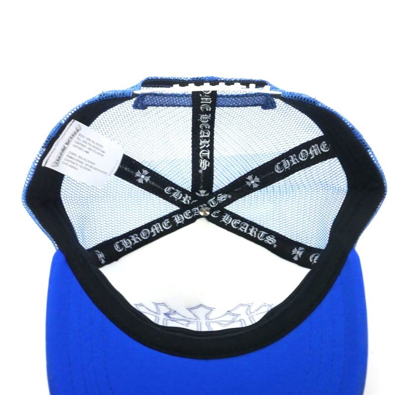 クロムハーツ CHROME HEARTS TRUCKER CAP レザークロスパッチ