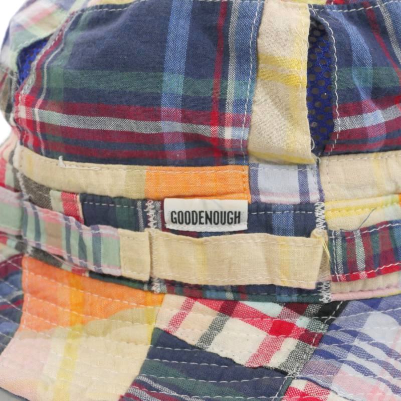goodenough グッドイナフ　パッチワーク　ハット GOODENOUGH HEADGEAR グッドイナフ パッチワーク ハット L