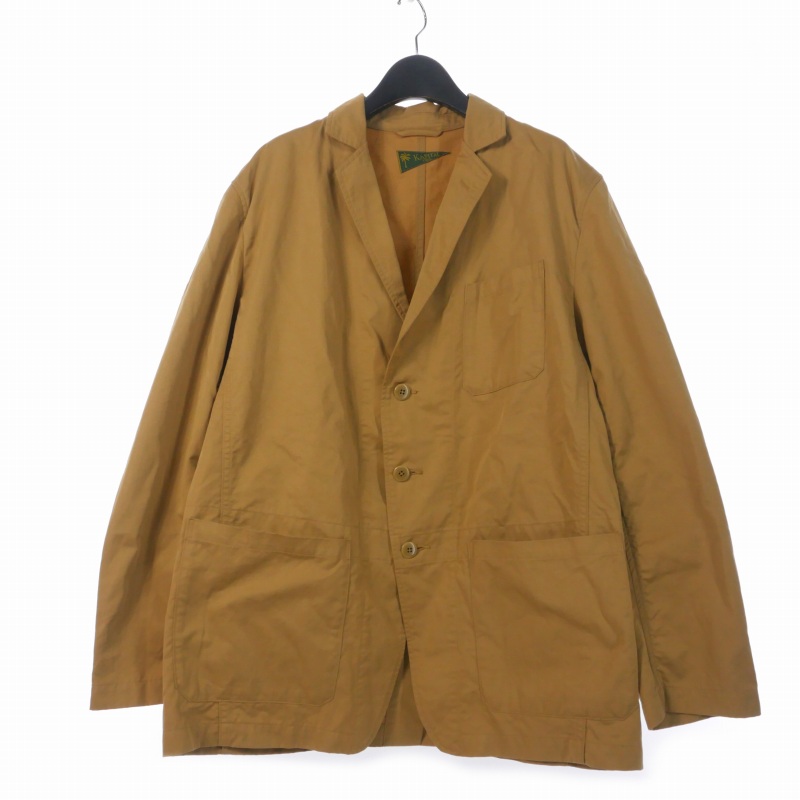 キャピタル kapital コットン 3B ジャケット 3 キャメル K2103LJ043 