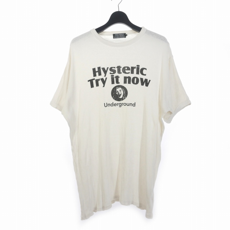 ヒステリックグラマー HYSTERIC GLAMOUR サーマル プリントTシャツ 