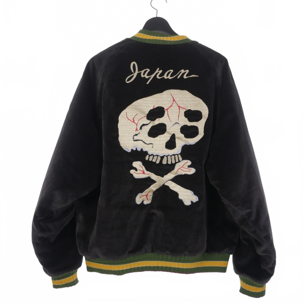 HEX ANTISTYLE スカジャン スーベニアジャケット 別珍 ベロア HEX ANTISTYLE スカジャン スーベニアジャケット 別珍 ベロア