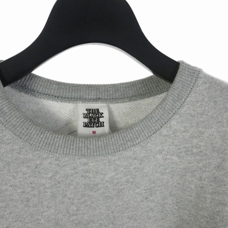 BlackEyePatch ブラックアイパッチ ワンポイントロゴ スウェット