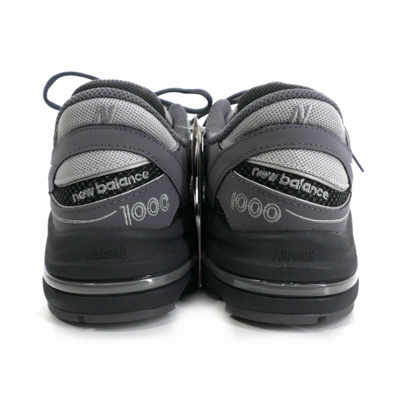 新品未使用 28cm NEWBALANCE M1000MEG New Balance】復古鞋_中性_灰黑色_M1000MEG-D楦| 休閒鞋| Yahoo