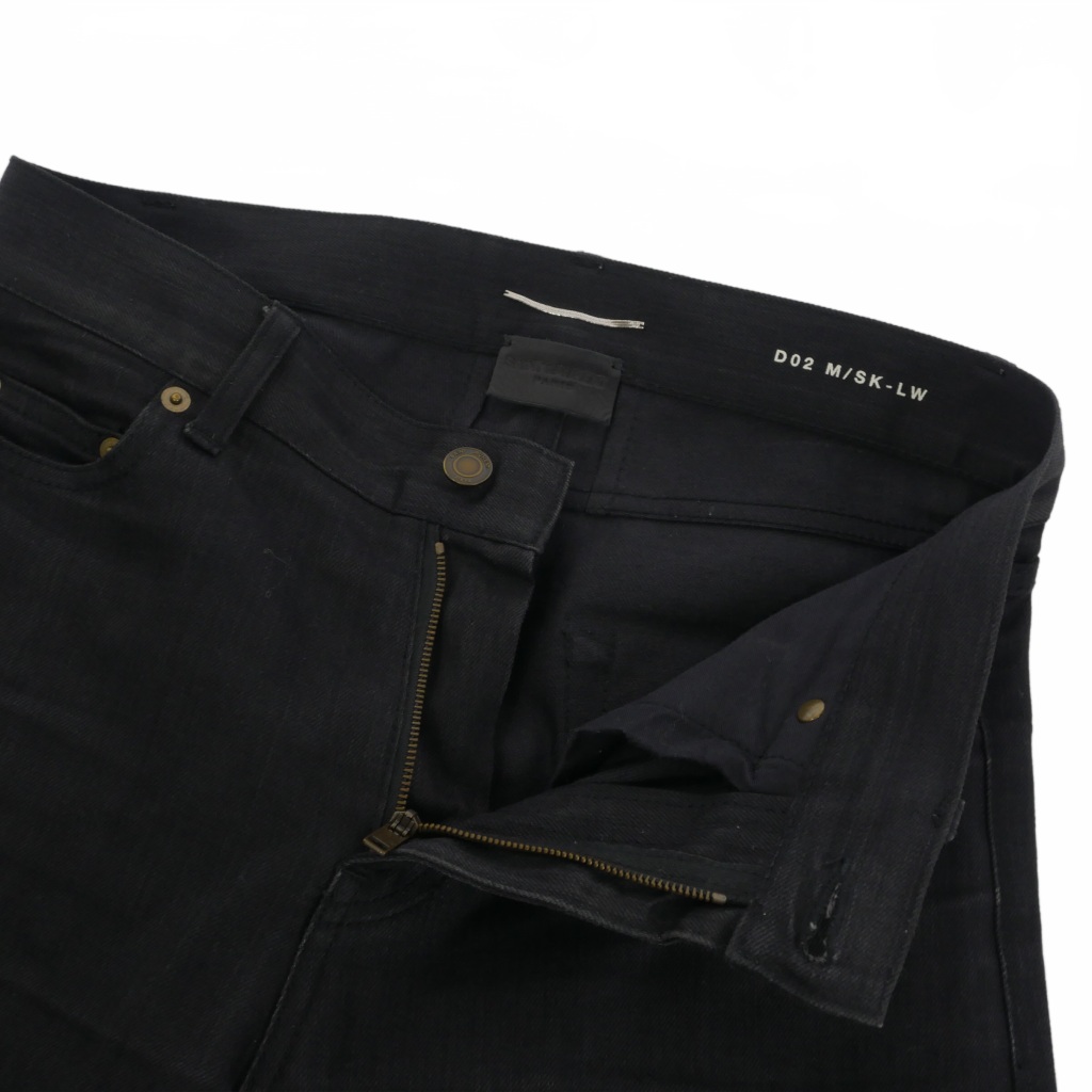 サンローラン パリ SAINT LAURENT PARIS エディ期 スキニー デニム 