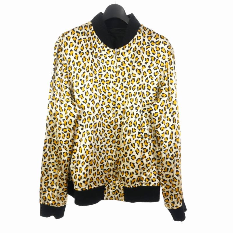 ワコマリア WACKO MARIA リバーシブル サテンブルゾン レオパード