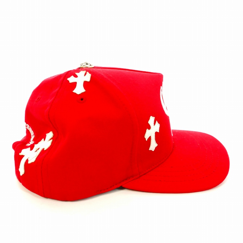 クロムハーツ CHROME HEARTS クロスパッチ ベースボールキャップ 帽子