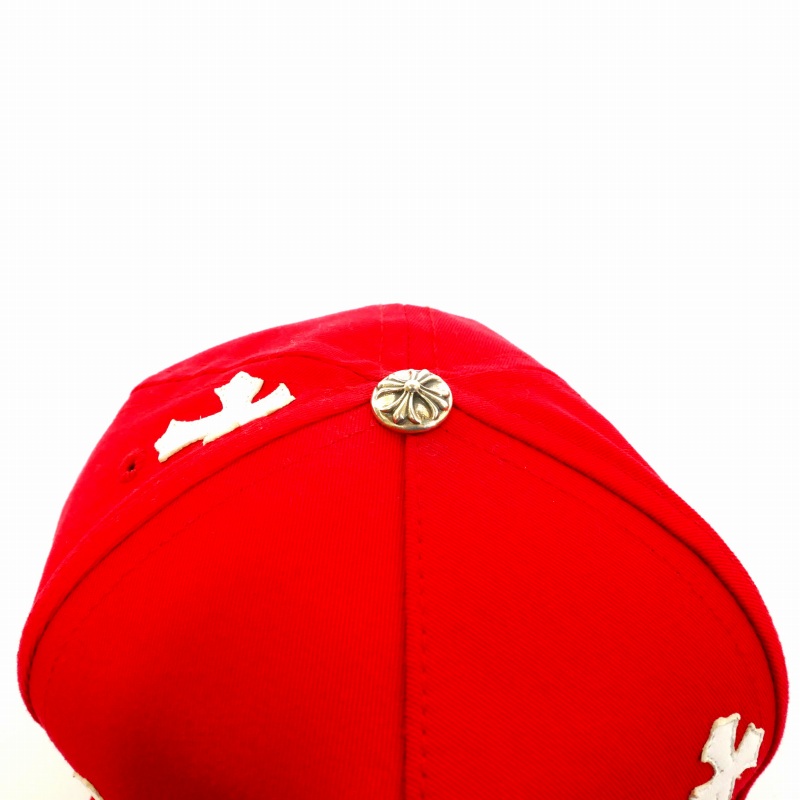 クロムハーツ CHROME HEARTS クロスパッチ ベースボールキャップ 帽子