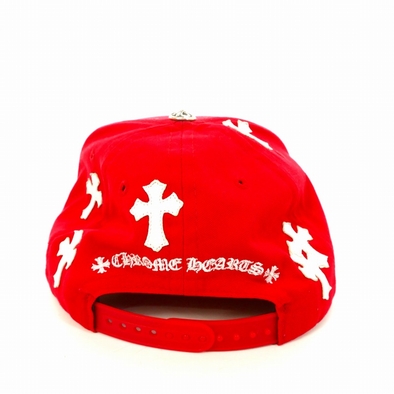 クロムハーツ CHROME HEARTS クロスパッチ ベースボールキャップ 帽子
