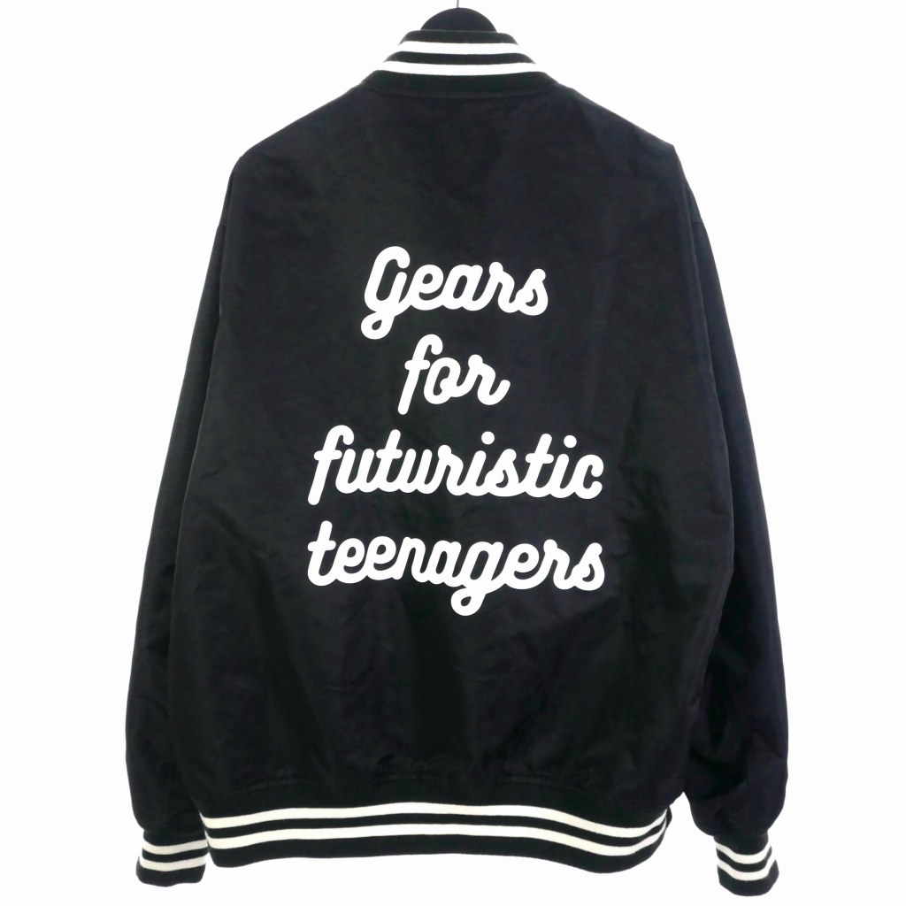 希少デザイン】ヒューマンメイド バーシティジャケット スタジャン L  