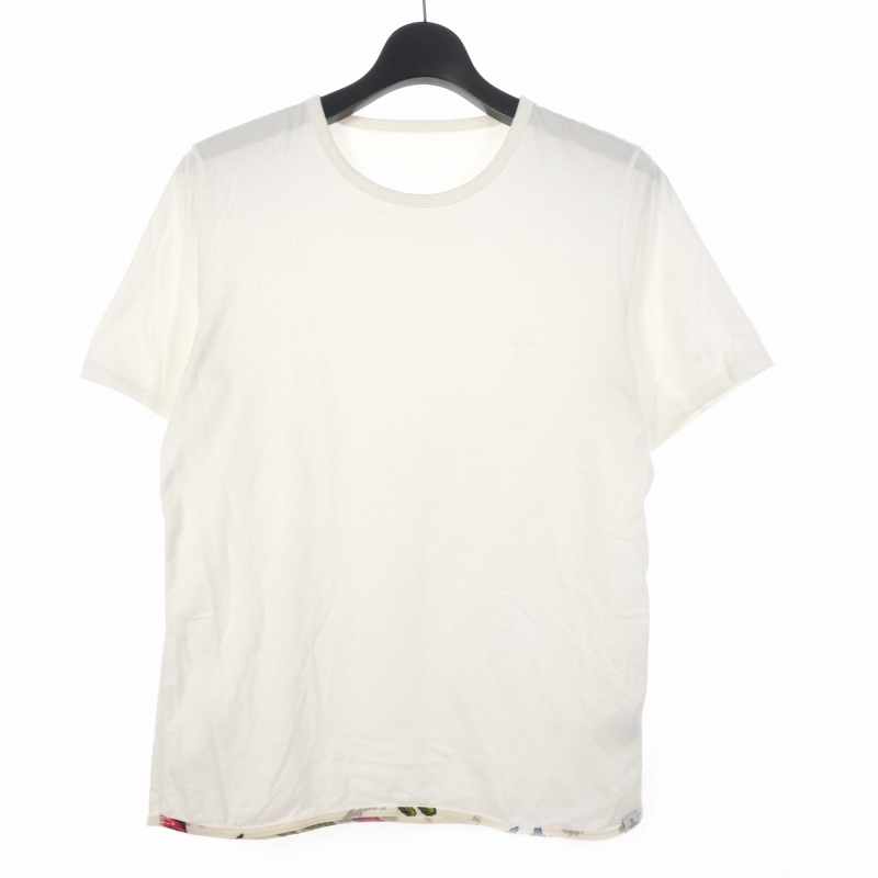 ビズビム VISVIM Tシャツ カットソー 半袖 裾パイピング 2 ホワイト 白 