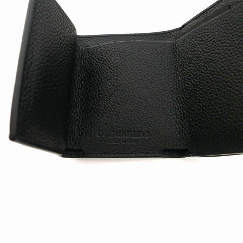 ディースクエアード DSQUARED2 23AW BOB TRI-FOLD WALLET コンパクト 