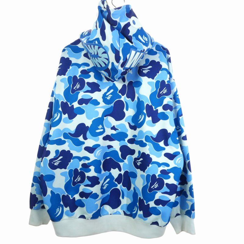 アベイシングエイプ A BATHING APE ABC Camo Shark Full Zip
