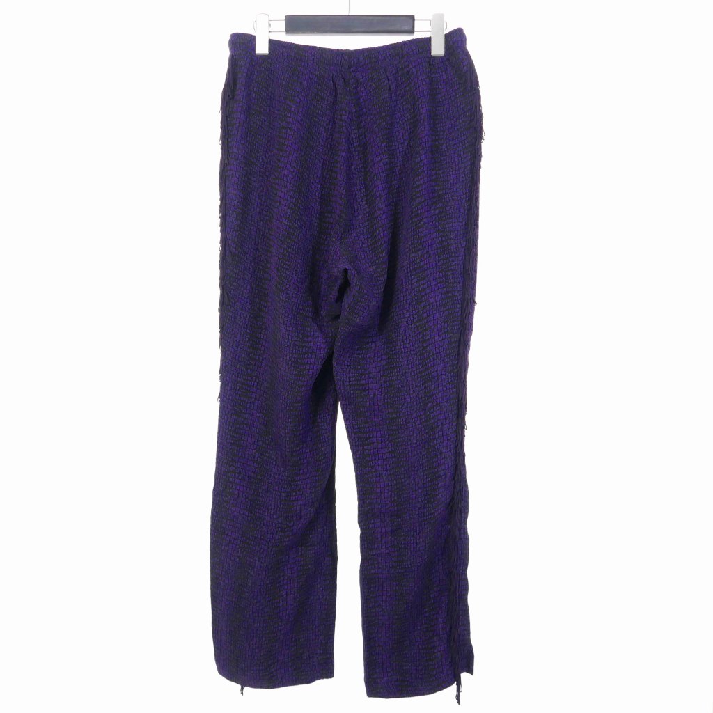 ニードルス ニードルズ Needles フリンジパンツ スラックス S パープル