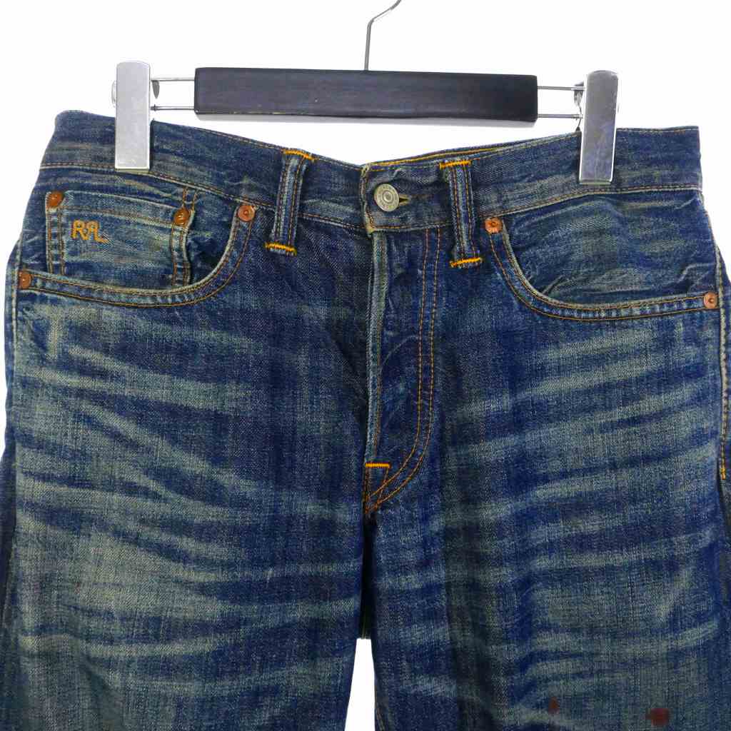 book knock　RRL デニム　訳あり・フロントボタン一個なし RRL - RRL ダブルアールエル 25SS LIMITED EDITION SELVEDGE