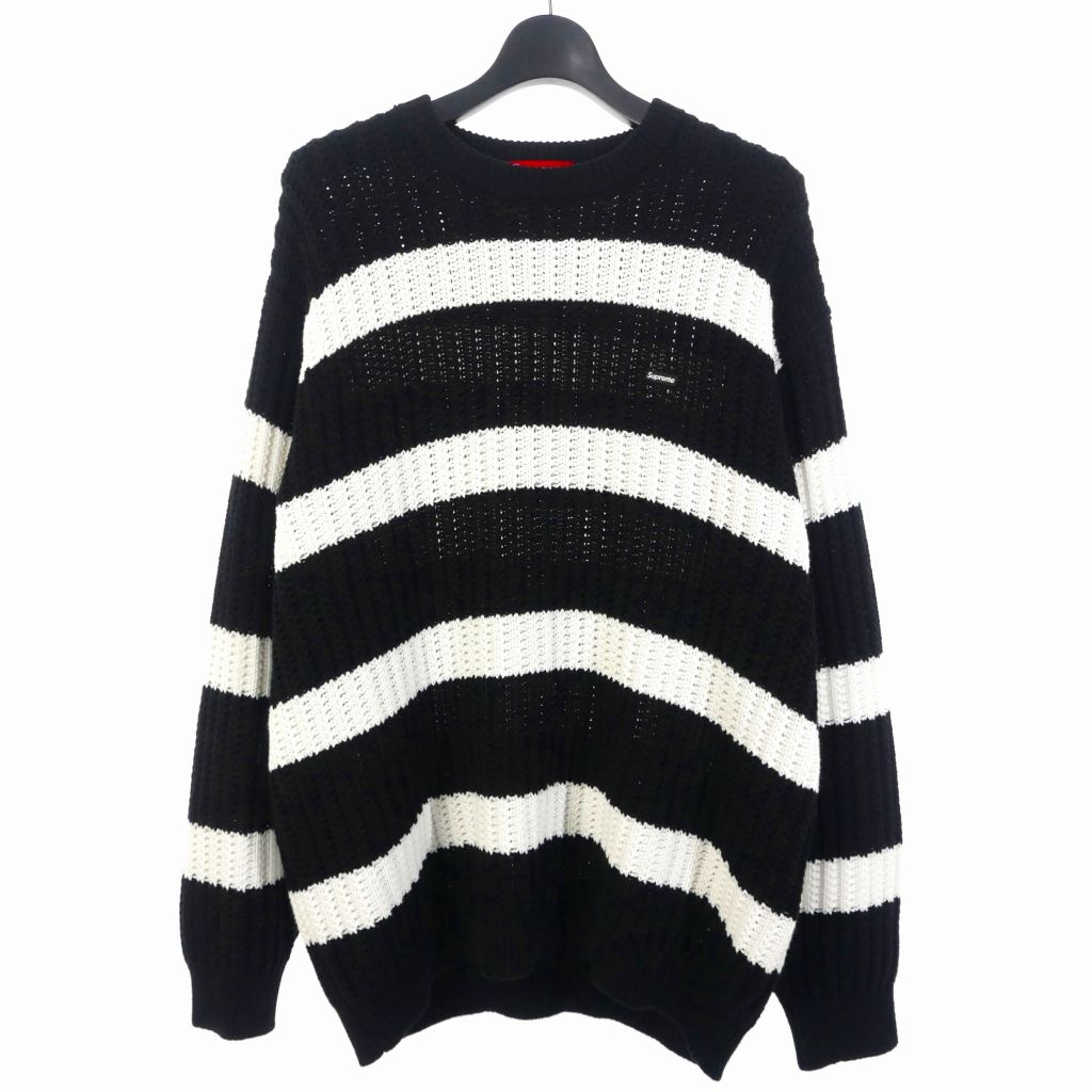 シュプリーム SUPREME 25SS Loose Gauge Stripe Small Box Sweater 