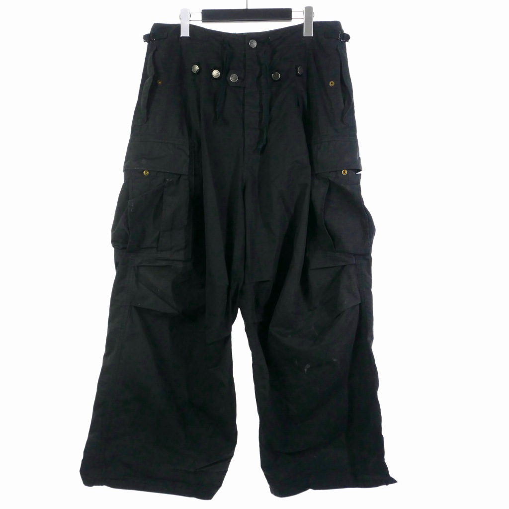 美品★KAPITALサルエルパンツ　変形カーゴパンツ　 ワークパンツ 185794477_o2.jpg?
