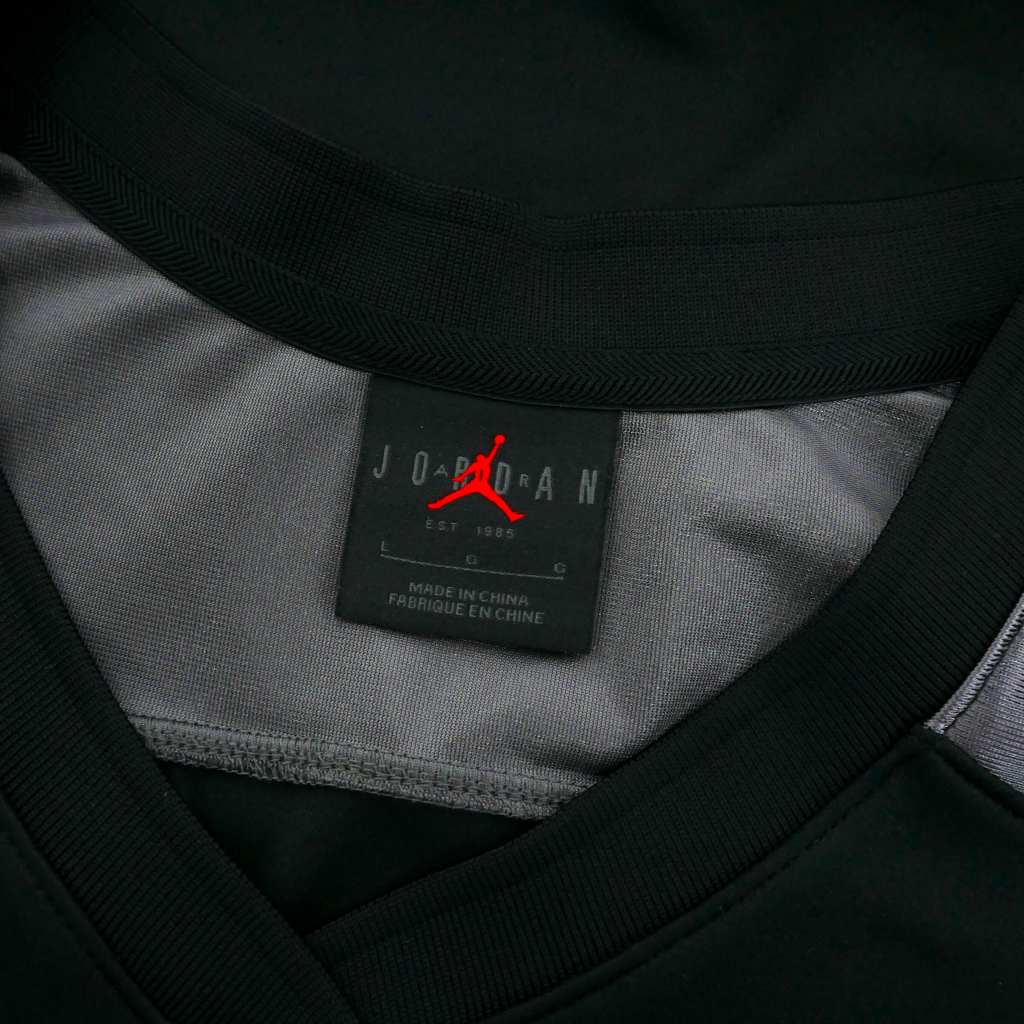 NIKE ジョーダン ホッケージャージー ゲームシャツ Mブラック ジョーダン ブルックリン メンズ カレッジエイト ホッケー