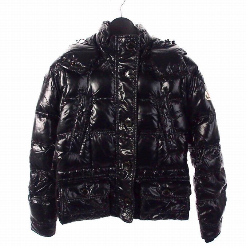 MONCLER 黒ダウンジャケット モンクレール MONCLER ダウンジャケット ブルゾン 上着 00 ブラック 黒