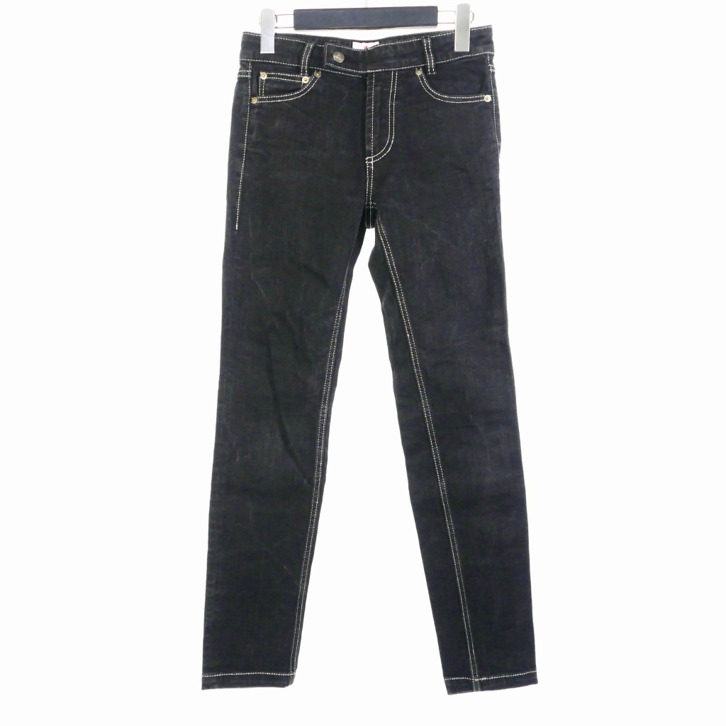 ヴィヴィアンウエストウッド オーブ刺繍 デニム ブラックジーンズ  