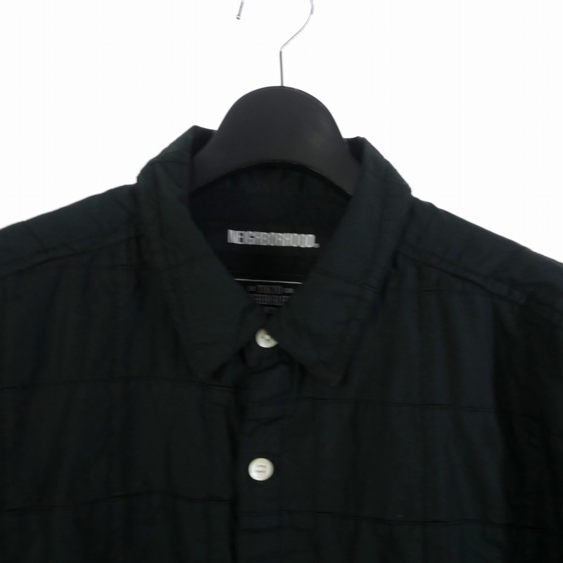 NEIGHBORHOOD メッシュシャツ ブラック M 94番 試着のみ‼️ NEIGHBORHOOD メッシュシャツ 94 - メルカリ