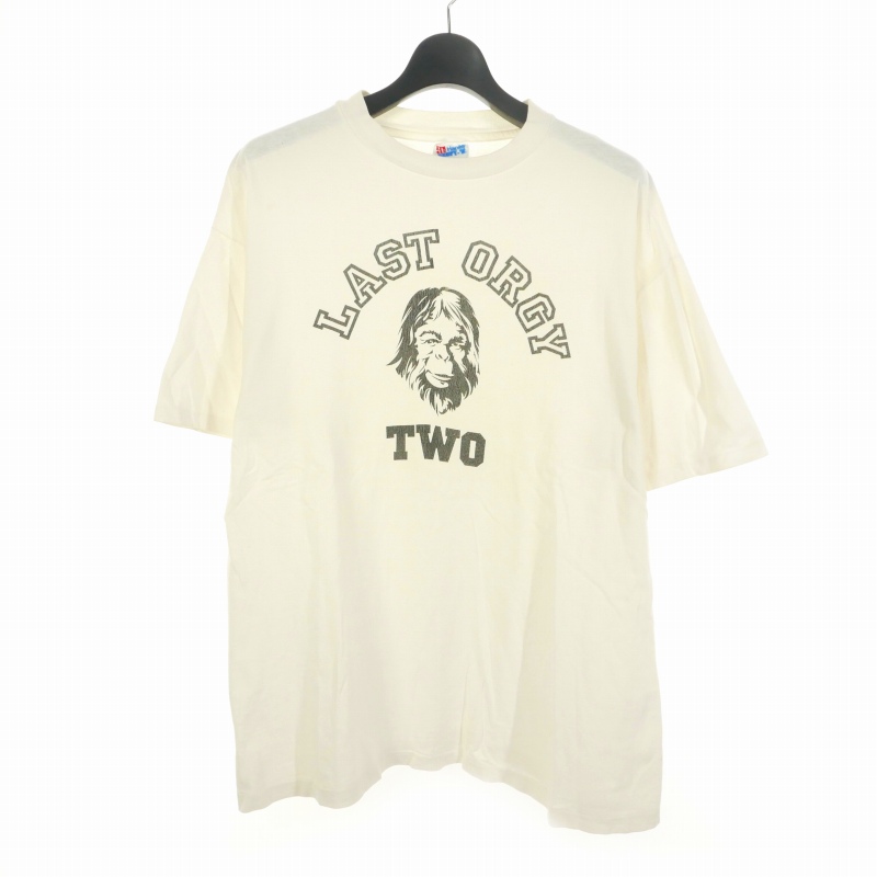 LAST ORGY TWO ラストオージー2 tシャツ90s 当時物　希少　レア LAST ORGY TWO ラストオージー2 tシャツ90s 当時物 希少 レア - メルカリ