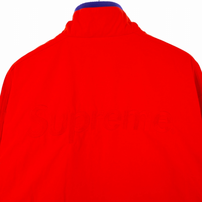 supreme Umbro トラックジャケット レッド 23aw Supreme×UMBRO 23AW Umbro Cotton Ripstop Track Jacketコットン