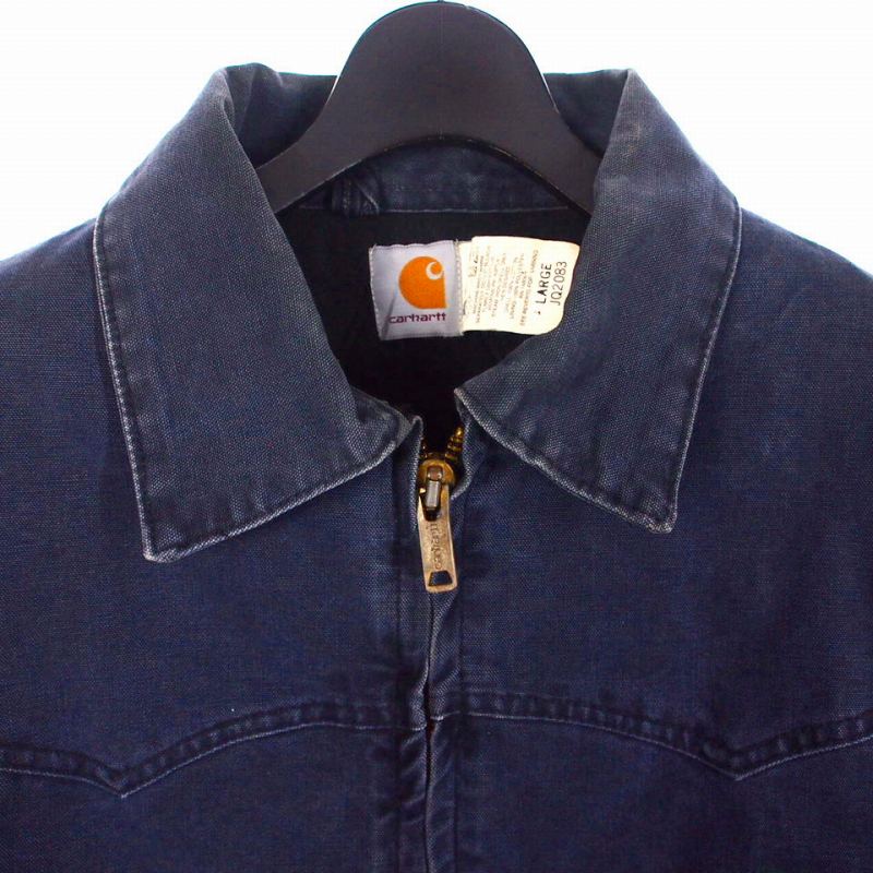 カーハート サンタフェ ボンバージャケット ネイビー カーハート carhartt アメリカ製 サンタフェジャケット ブルゾン
