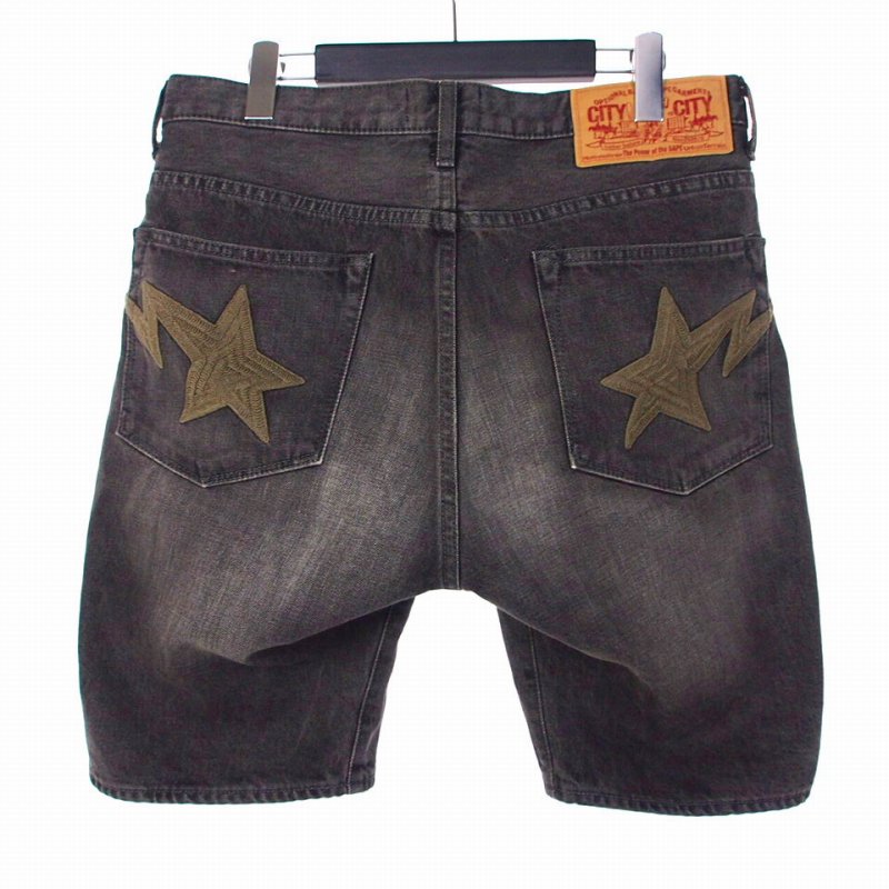 アベイシングエイプ A BATHING APE sta shorts BAPESTA 刺繍 アベイシングエイプ A BATHING APE sta shorts BAPESTA 刺繍