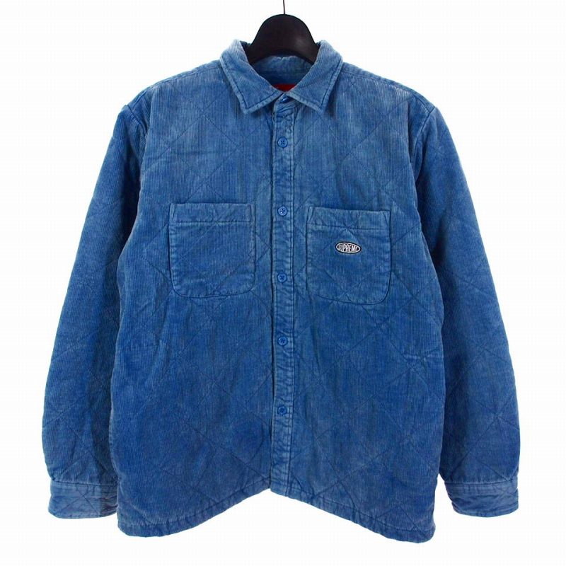 シュプリーム SUPREME Quilted Corduroy Shirt コーデュロイ 