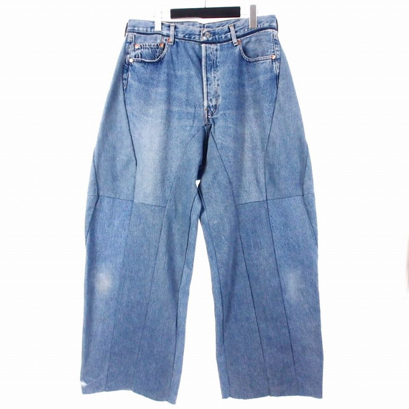 レディメイド READYMADE 再構築 DENIM WIDE ワイドデニム ジーンズ 
