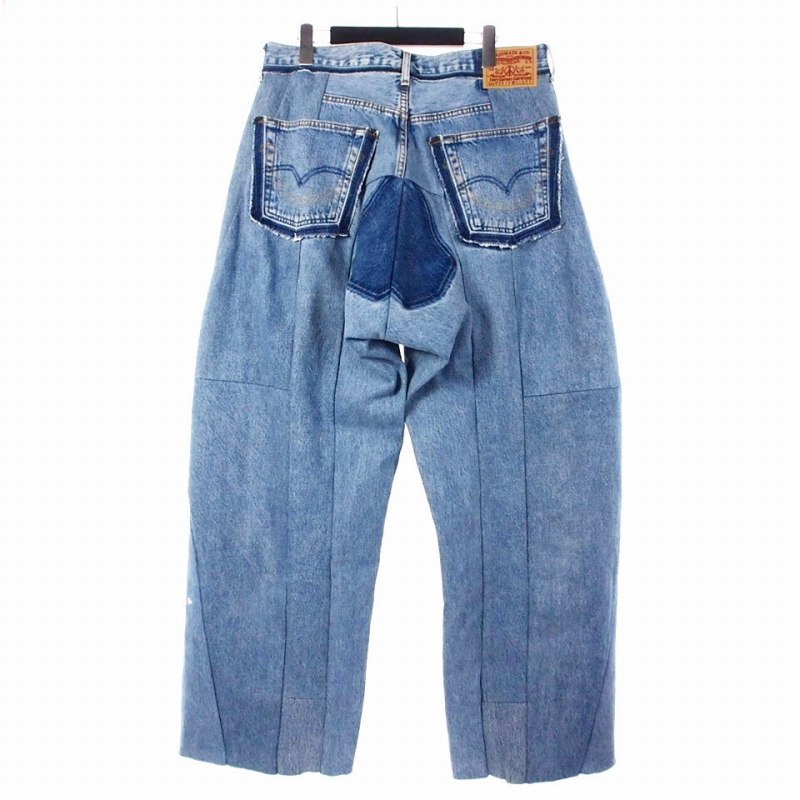 レディメイド READYMADE 再構築 DENIM WIDE ワイドデニム ジーンズ 