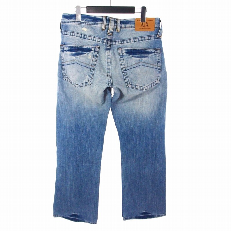 ARMANI JEANS ライトブルー ストレートデニム EMPORIO ARMANI ライト