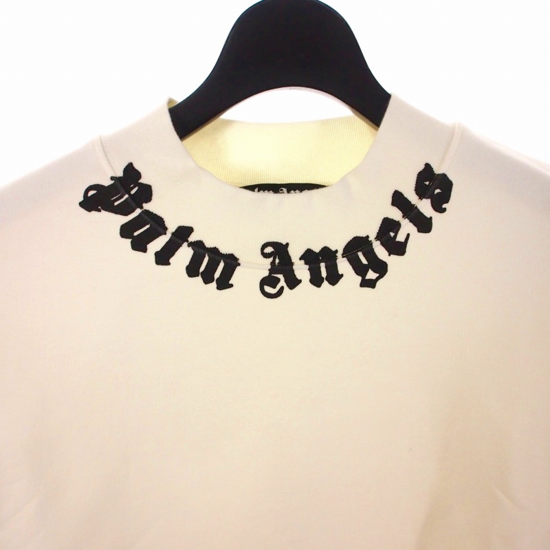 パームエンジェルス PALM ANGELS ネックロゴ クルーネック スウェット