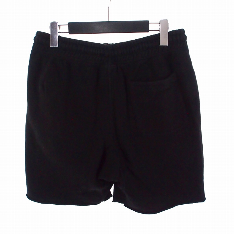 セントマイケル SAINTMICHAEL SWEAT SHORTS SAINT BLACK ショート