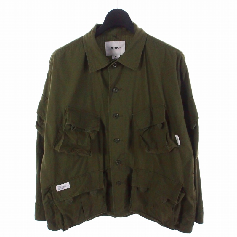 ダブルタップス WTAPS 21AW MODULAR LS COTTON RIPSTOP ジャケット