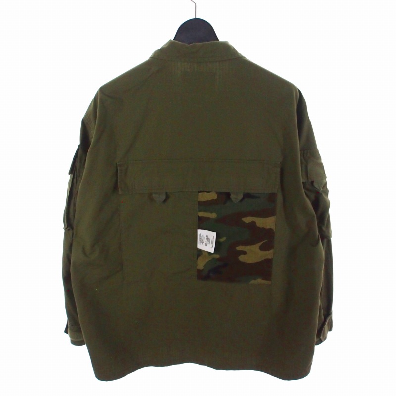 ダブルタップス WTAPS 21AW MODULAR LS COTTON RIPSTOP ジャケット