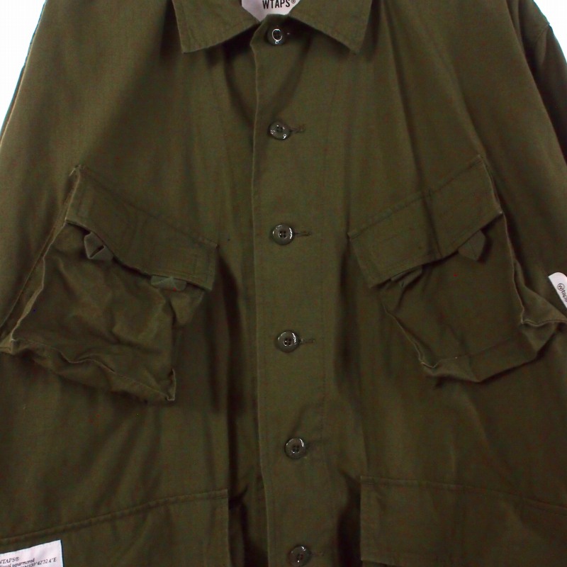 ダブルタップス WTAPS 21AW MODULAR LS COTTON RIPSTOP ジャケット