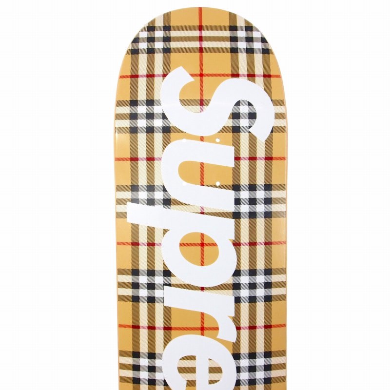 シュプリーム SUPREME × バーバリー BURBERRY 22SS Skateboard Deck
