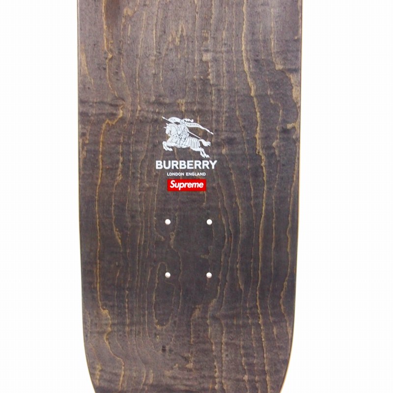 シュプリーム SUPREME × バーバリー BURBERRY 22SS Skateboard Deck