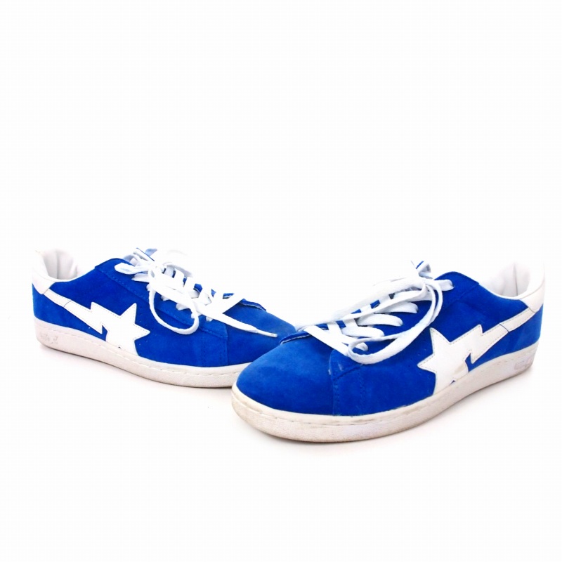 アベイシングエイプ A BATHING APE COLLEGE STA スエード スニーカー