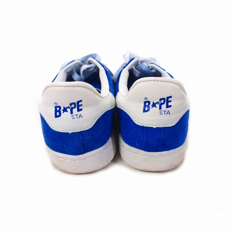 アベイシングエイプ A BATHING APE COLLEGE STA スエード スニーカー