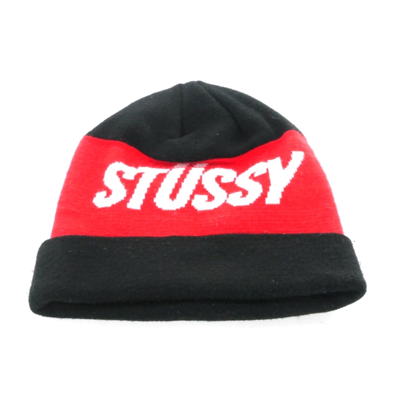 ステューシー STUSSY × ナイキ NIKE ニット帽 ニットキャップ 帽子