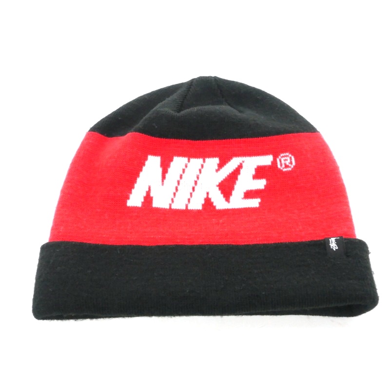 ステューシー STUSSY × ナイキ NIKE ニット帽 ニットキャップ 帽子